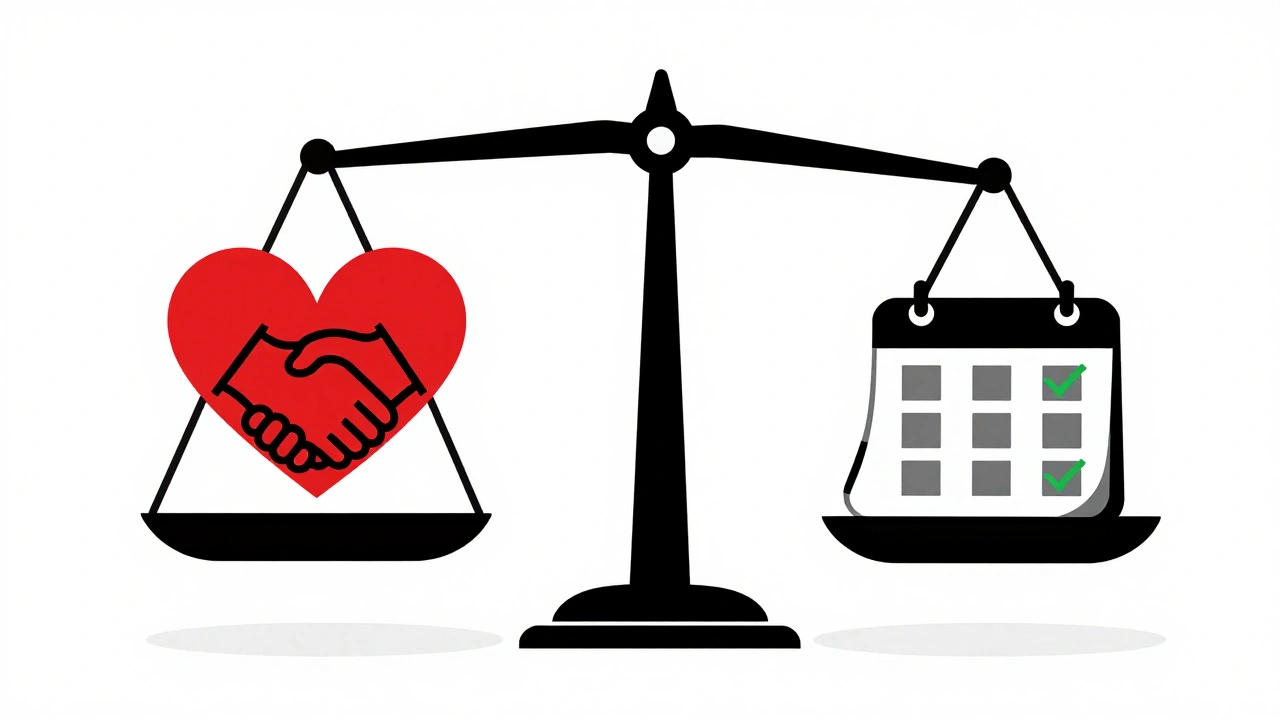 A balanced scale representing consent, communication, and emotional safety in casual arrangements.